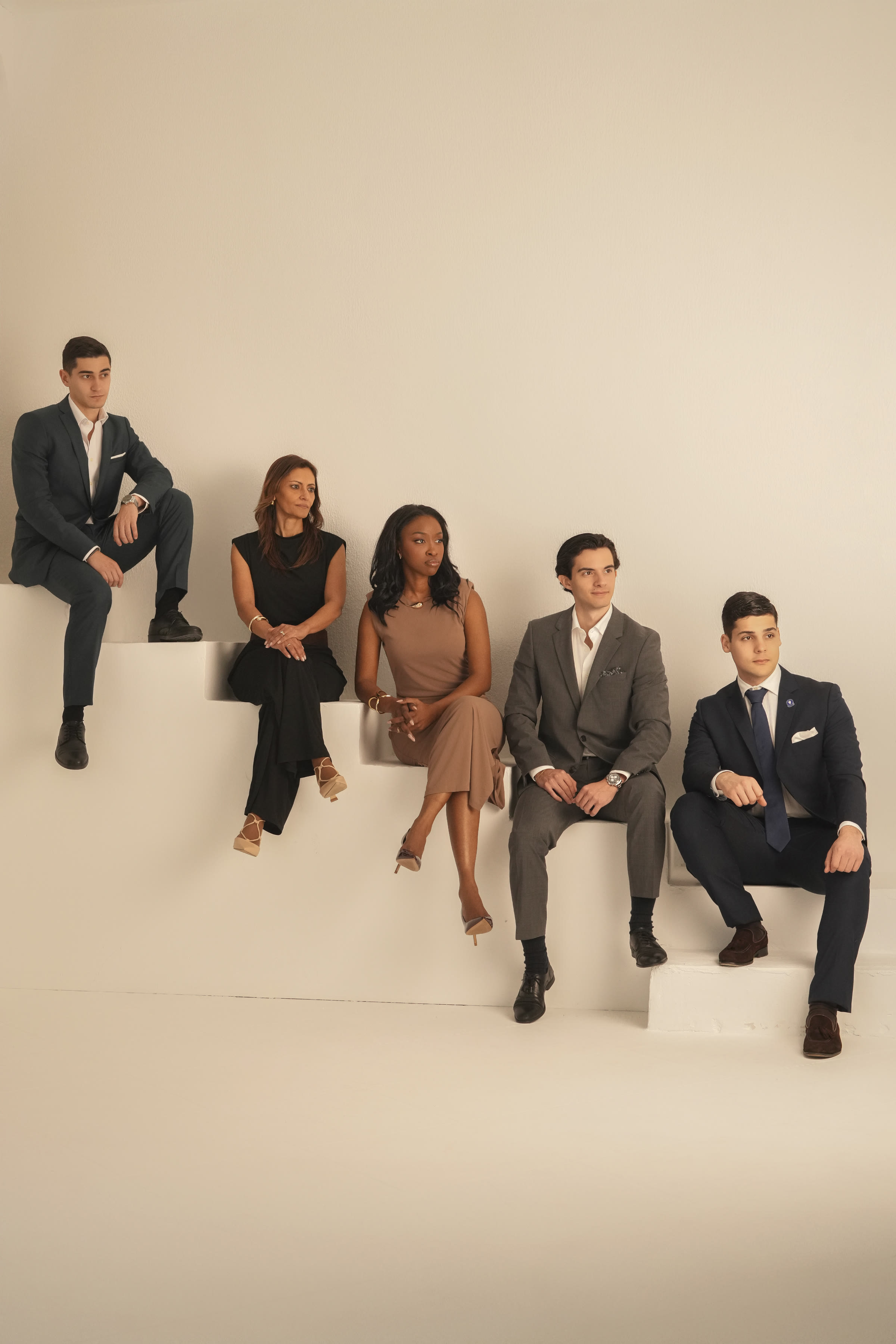 Equipa em momento descontraído